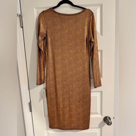 Lularoe Metallic Dress - Picture 2 of 4